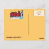 Nashville, Tennessee skyline briefkaart (Achterkant)