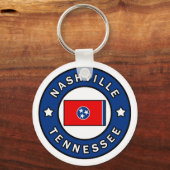 Nashville Tennessee Sleutelhanger (Voorkant)