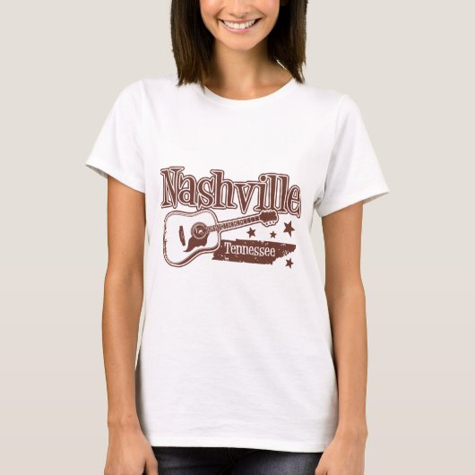 Nashville Tennessee T-shirt (Voorkant)