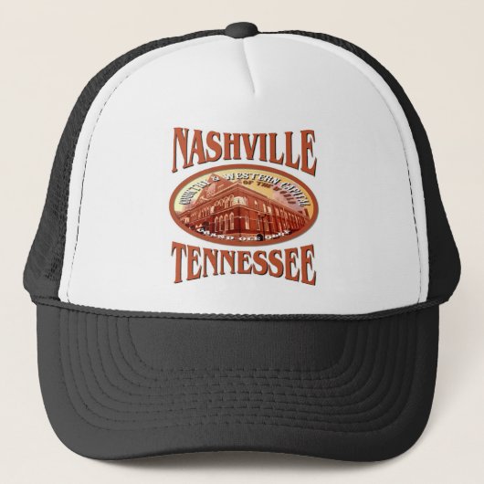 Nashville Tennessee Trucker Pet (Voorkant)