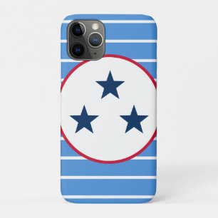 Nashville, Tennessee Volunteer State Tri-Star iPhone 11 Pro Hoesje