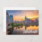 Nashville, Tennessee, VS Briefkaart (Voorkant / Achterkant)