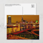 Nashville, Tennessee, VS. Briefkaart (Voorkant / Achterkant)