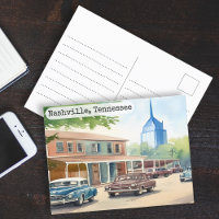 Nashville, Tennessee  Waterverf Reizen
