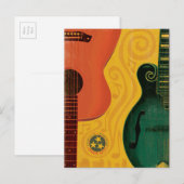 Nashville, TN - Mandolin Guitar Briefkaart (Voorkant / Achterkant)