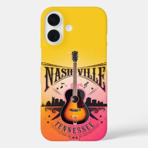 Nashville, TN - Music City, Verenigde Staten iPhone 16 Hoesje
