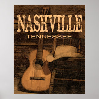 Nashville, TN-Poster Poster