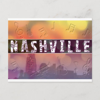 Nashville, TN Retro Briefkaart