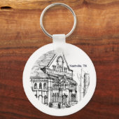 Nashville,TN Sleutelhanger (Voorkant)