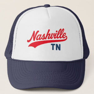 Nashville TN Swoosh Script Design – Retro Trucker Pet