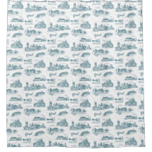 Nashville Toile Twilight op Wit