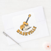 Nashville Vierkante Sticker (Envelop)