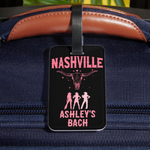 Nashville vrijgezellenfeest Laatste feest in Nash Bagagelabel