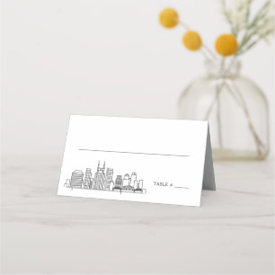 Nashville Wedding Tafelnaamkaarten plaatsen