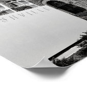 Nashville zwart-wit poster (Hoek)