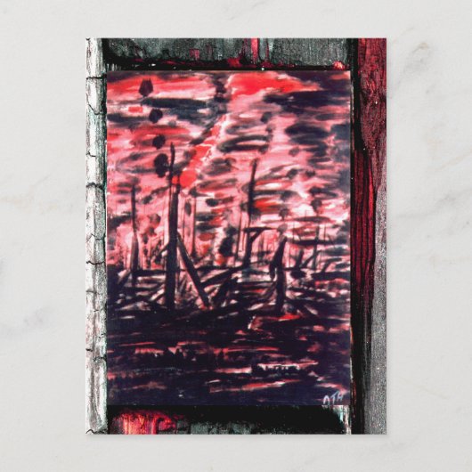 nasleep briefkaart (Voorkant)