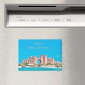 Nassau, Bahamas Atlantis Collectible Magnet (In Situ (Lave-vaisselle))