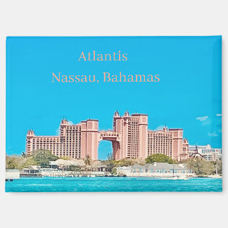 Nassau, Bahamas Atlantis Collectible Magnet Magneet
