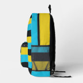 Nassau, Bahamas Bedrukte Rugzak (Rechts)