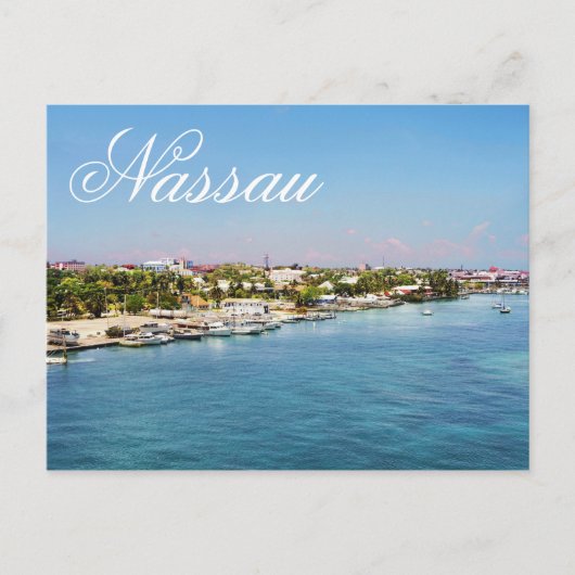 Nassau, Bahamas Briefkaart (Voorkant)