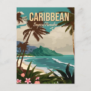 nassau Bahama's de Caribische vakantie Briefkaart
