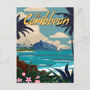 nassau Bahama's de Caribische vakantie Briefkaart