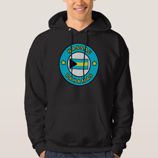 Nassau Bahamas Hoodie (Voorkant)