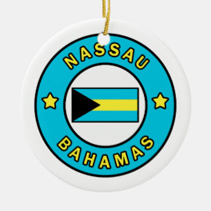 Nassau Bahamas Keramisch Ornament