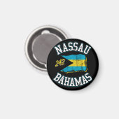 Nassau Bahamas Pavillon Magnet Vacation Cruise 242 (Recto/Verso)
