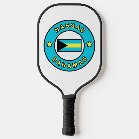 Nassau Bahamas Pickleball Paddle (Achterkant)