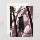 Nassau, Bahamas Post Card Briefkaart (Voorkant / Achterkant)