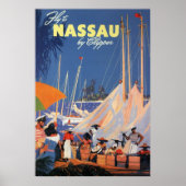 Nassau Bahamas Poster (Voorkant)
