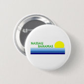 Nassau, Bahamas Ronde Button 5,7 Cm (Voorkant /achterkant)