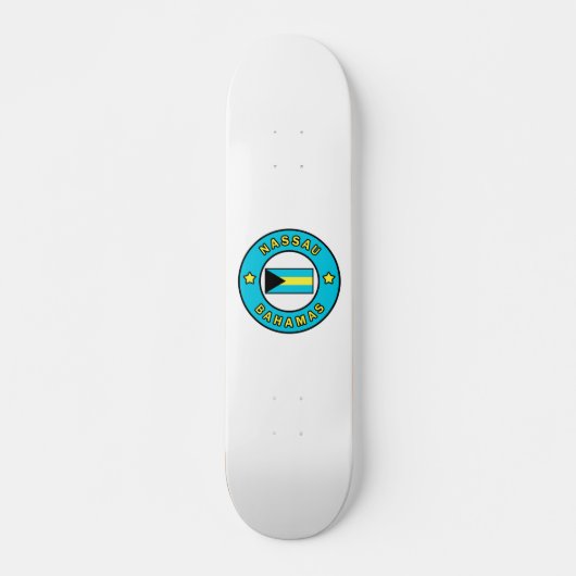 Nassau Bahamas Skateboard (Voorkant)