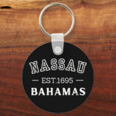 Nassau Bahamas Sleutelhanger (Voorkant)