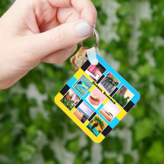 Nassau, Bahamas Sleutelhanger (Hand)