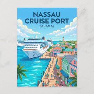 Nassau Cruisehaven Bahama's Briefkaart
