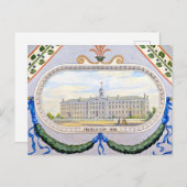 Nassau Hall - 1783 Briefkaart (Voorkant / Achterkant)