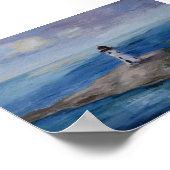 Nassau Harbor Lighthouse Poster (Hoek)