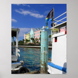 Nassau Harbor Poster