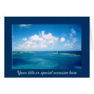 Nassau Harbor Special Occasion Card
