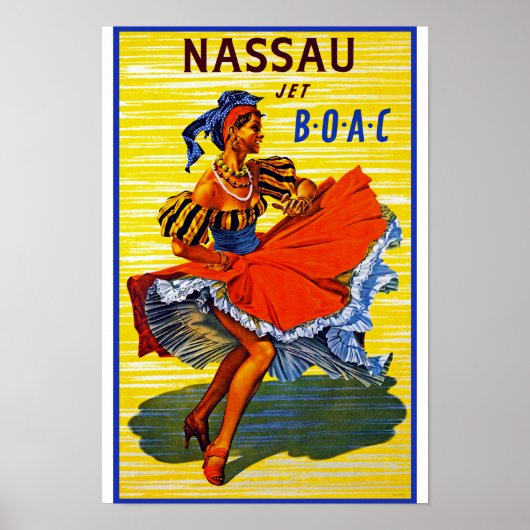 Nassau Jet Poster (Voorkant)