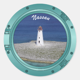 Nassau Porthole Ronde Sticker