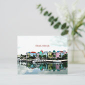 Nassau, schilderachtig uitzicht Bahamas (Staand voorkant)