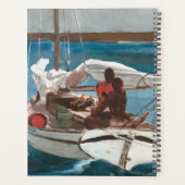 Nassau, Winslow Homer, Nautical Sailboot Planner (Achterkant)