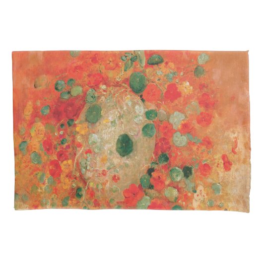 Nasturtica van Odilon Redon Kussensloop (Voorkant)