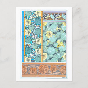 Nasturtium als decoratief object Briefkaart
