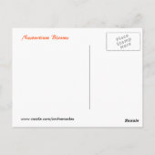 Nasturtium Blooms Briefkaart (Achterkant)