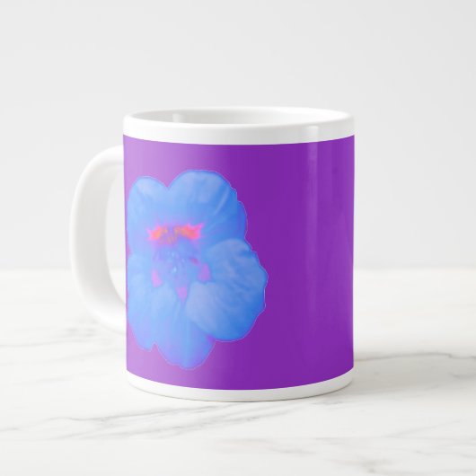 Nasturtium Bright Blue Mok (Voorkant links)