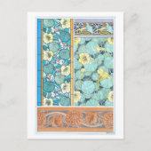 Nasturtium comme carte postale objet décoratif (Devant)